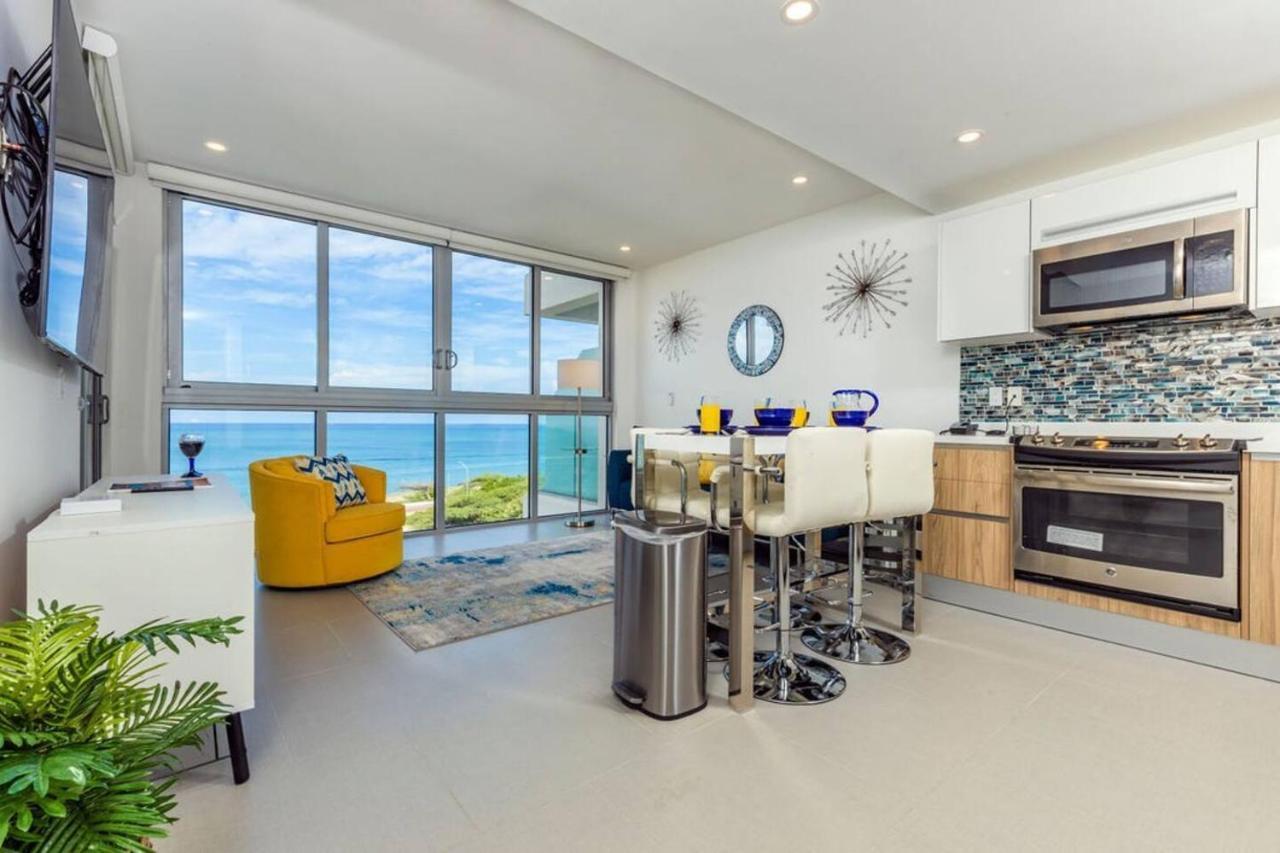 Breath Taking Beach Front Views Condo Eagle Beach パームビーチ エクステリア 写真