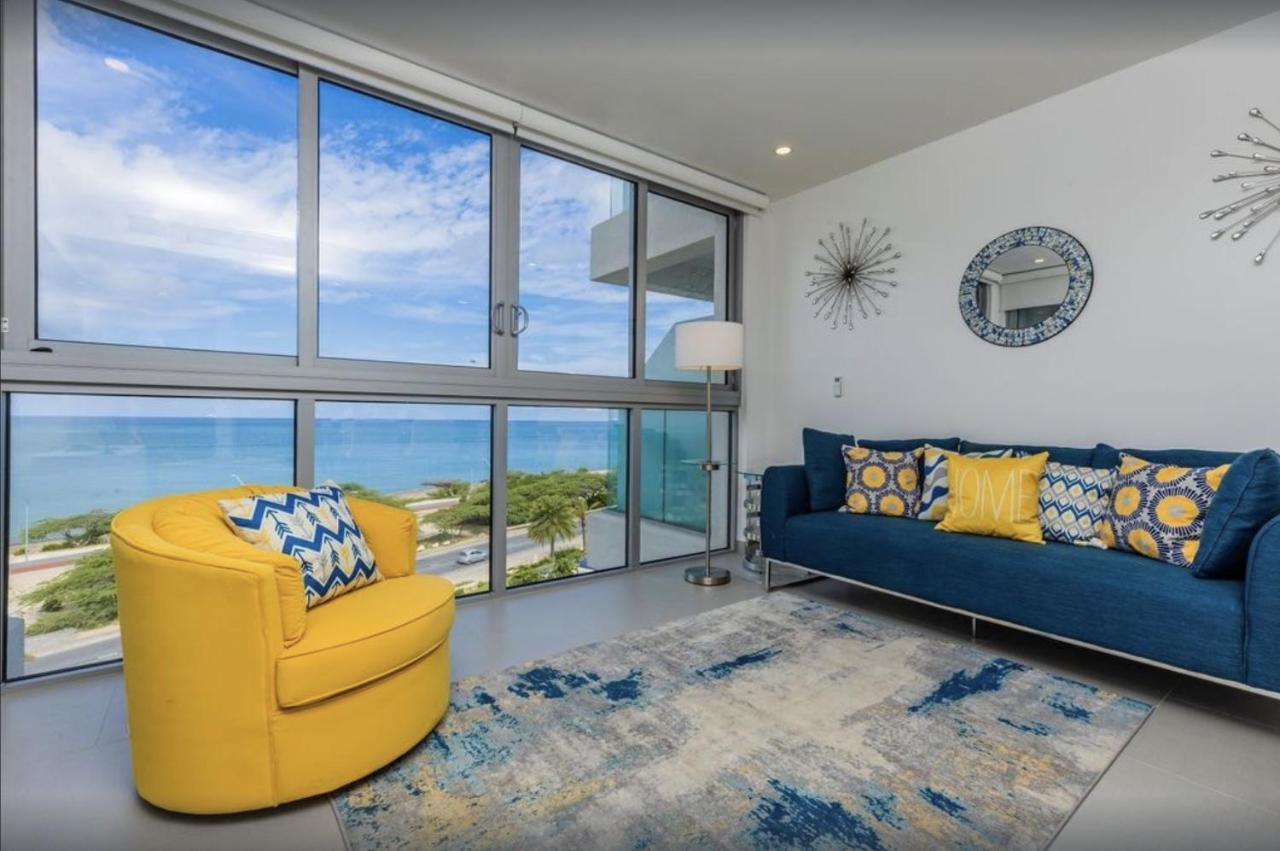 Breath Taking Beach Front Views Condo Eagle Beach パームビーチ エクステリア 写真